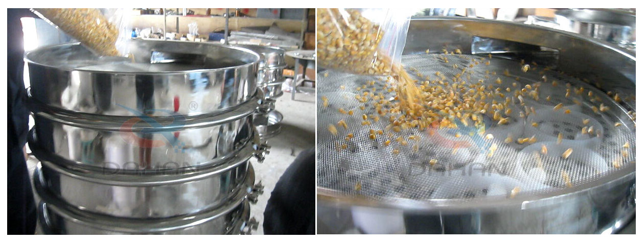 玉米颗粒振动筛试机 玉米颗粒振动筛试机